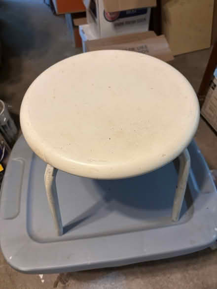 Photo of free Steel stool (Simsbury) #3