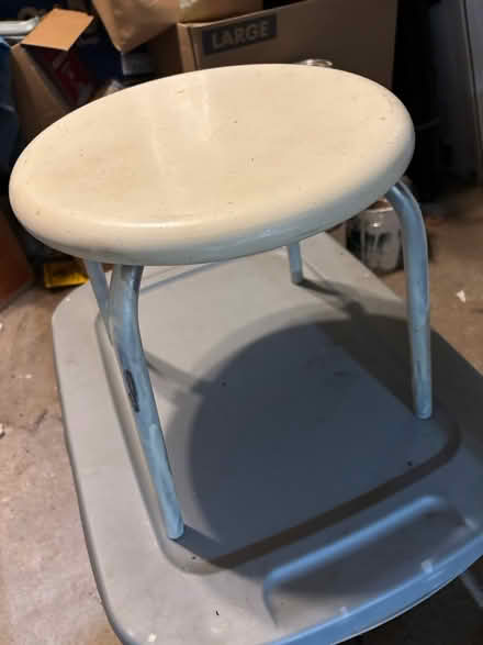 Photo of free Steel stool (Simsbury) #2