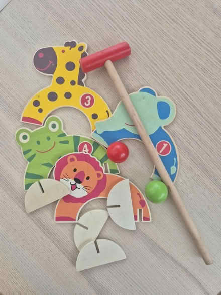 Photo of free Kids croquet set (CR4 Mitcham) #1