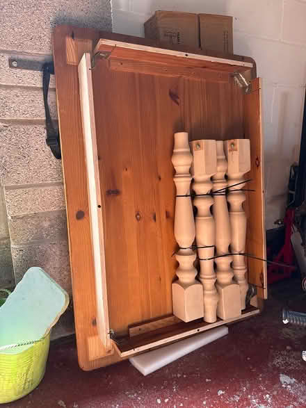 Photo of free Pine kitchen table (Nailsea BS48 BS48) #1