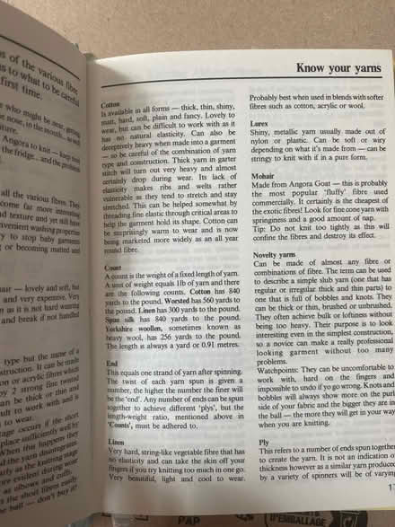 Photo of free 1991 knitting diary (Beaumont LA1) #2