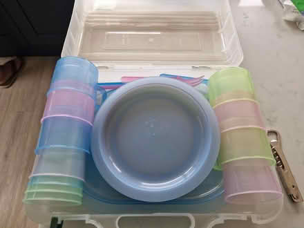 Photo of free Plastic picnic set (North Tonbridge TN10) #1