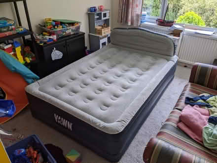 Photo of free Inflatable double bed (slow leak) (Hatfield AL9) #1
