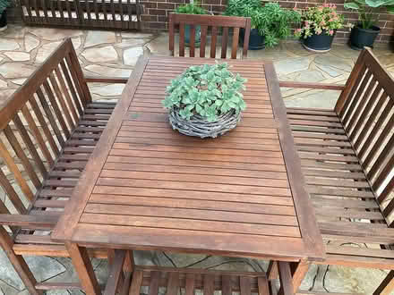Photo of free Wooden Table and Chairs (Panorama) #2
