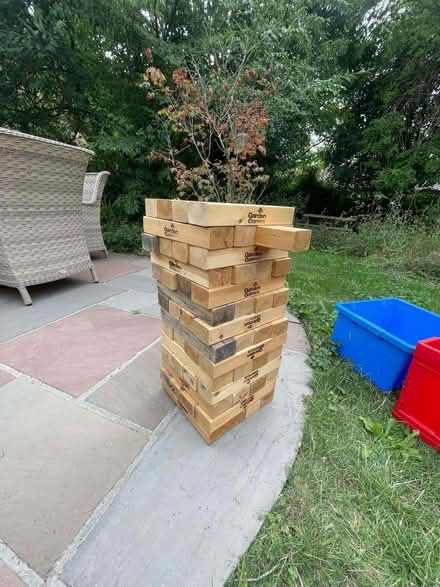Photo of free Garden Games (outdoor "jenga" set!) (Vale of White Horse SN6) #1