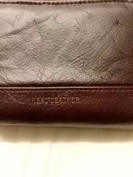 Photo of free Real leather Brown purse (Tonbridge) #3