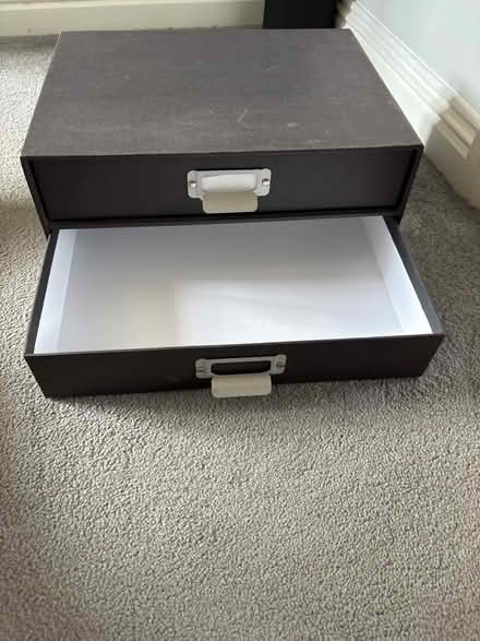 Photo of free 2 drawer storage box (Gwaelod-y-Garth (CF15)) #1