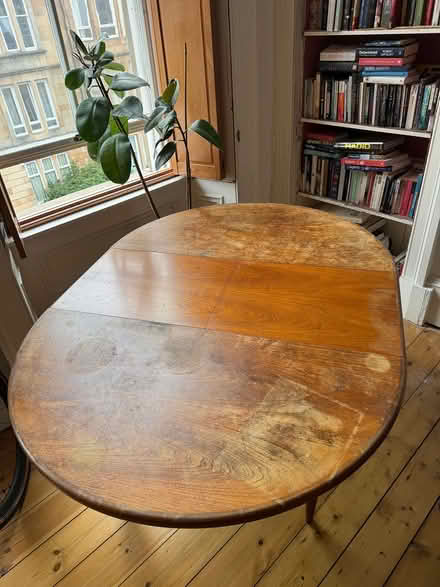 Photo of free Antique table - expandable (Govanhill G42) #2