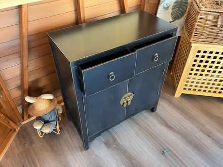 Photo of free Small blue/black Cupboard (Old Windsor SL4) #2
