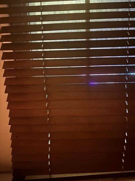 Photo of wood blinds (Ladbroke Grove W11) #1