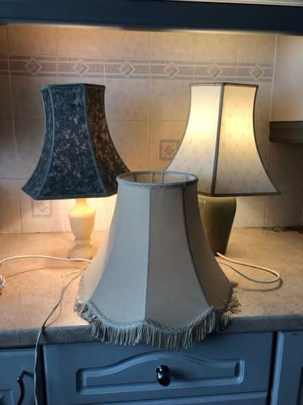 Photo of free Lamps and lampshades (Burscough L40) #1