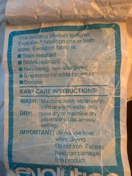 Photo of free Mattress Pad/Cover - Full Size (Media/Swarthmore area) #3
