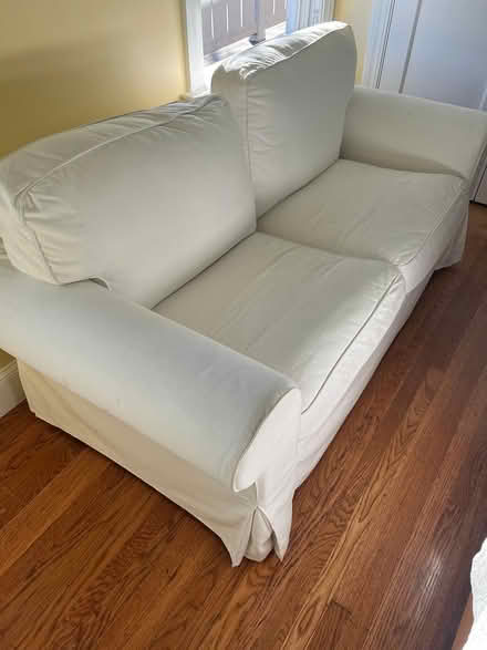 Photo of free Love seat and two end tables (Ross off Sir Francis Drake) #3