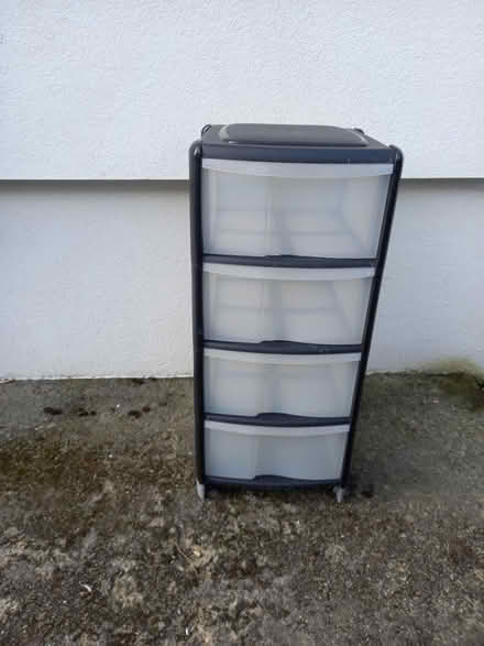 Photo of free Plastic drawer unit (Dun Laoghaire) #1