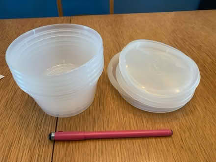 Photo of free Clear containers (St. Clair & Victoria Park) #1