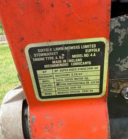 Photo of free suffolk colt lawnmower (M33) #4