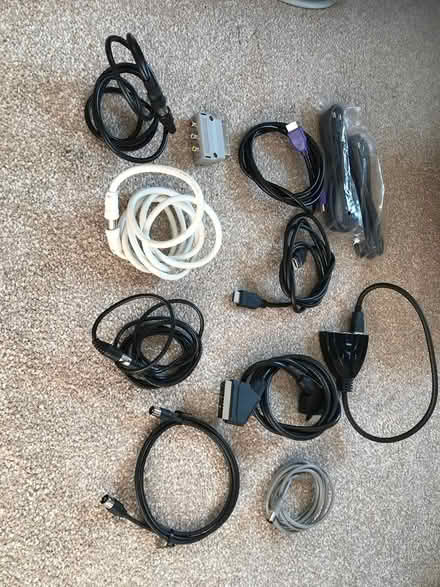 Photo of free Assorted TV Leads (Eaglesham, G76) #1