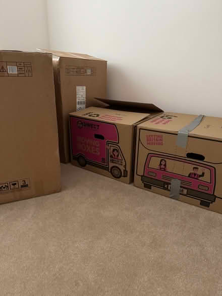 Photo of free House move Cardboard boxes (Tynygongl LL74) #2