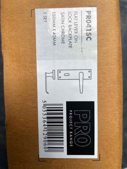 Photo of free New stainless steel door handle NB no locking mechanism (Northaw EN6) #2