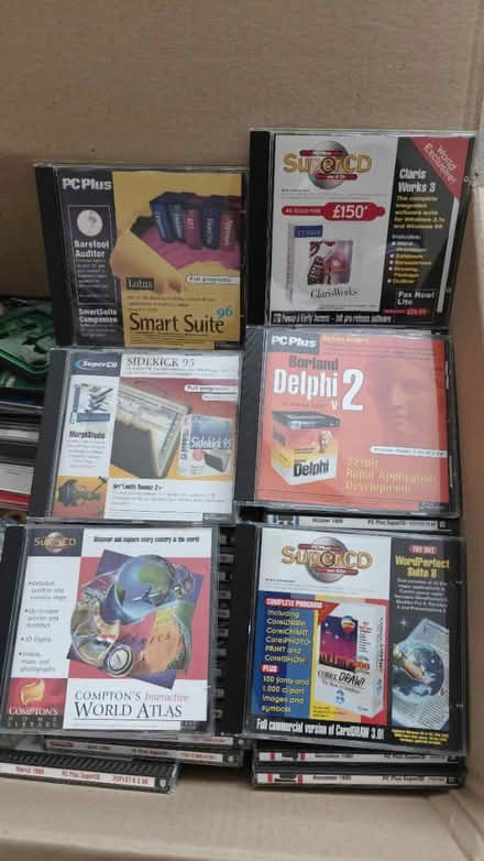 Photo of free PC Plus magazine cover CD 1995-1999 (Harrow HA3) #1