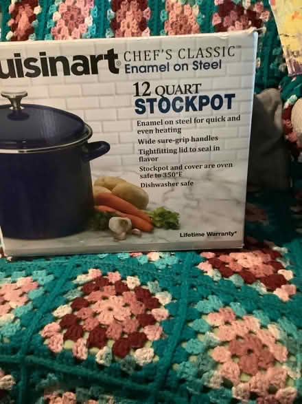 Photo of free Cuisinart 12 quart stock pot (Blossom Valley) #4