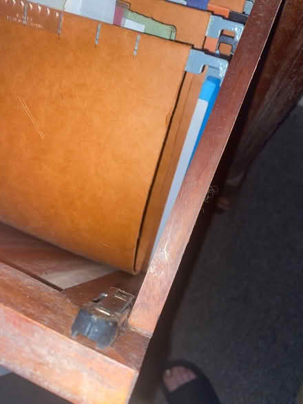 Photo of free 2 drawer filing cabinet (Beaumont LA1) #2