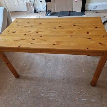 Photo of free Pine table (Dalry edinburgh EH11) #1