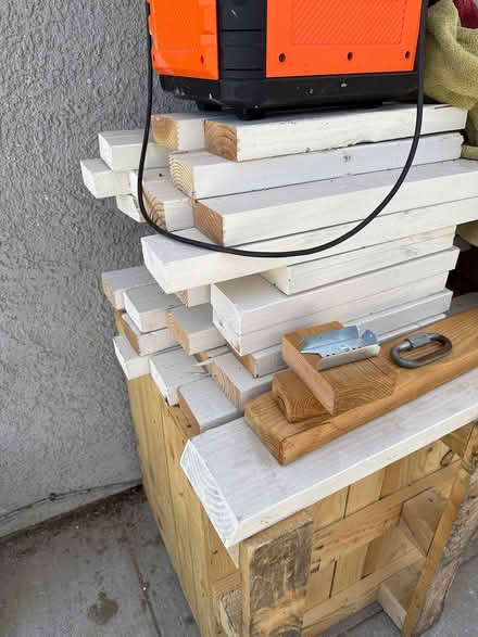 Photo of free 2•4 Wood Pieces (Monte Vista and Walnut) #1