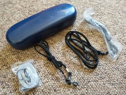 Photo of free Glasses case and cords (Chesterton CB4) #1