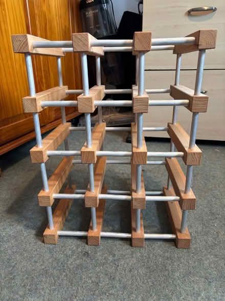 Photo of free Habitat wine rack 12 bottles. (Spooner Row NR18) #1