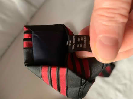 Photo of free George Red and Black Tie (Colney Hatch N10) #2