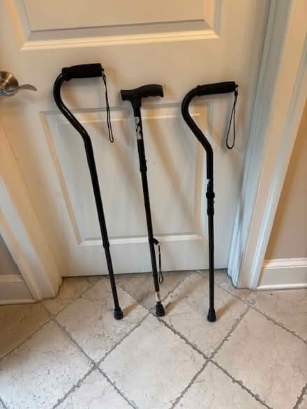 Photo of free Walking canes, all adjustable (Near Slaters Lane.) #1