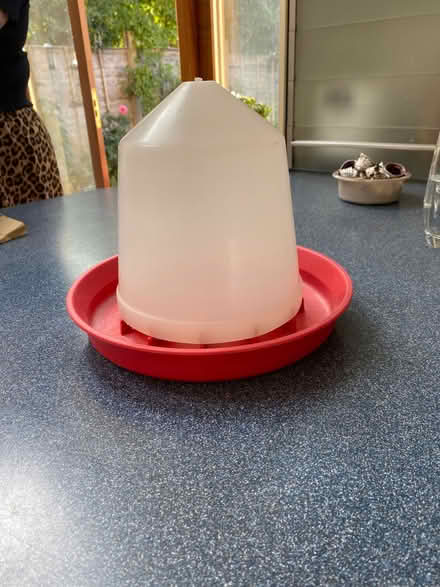 Photo of free Medium sized drinker for poultry (West Oxfordshire OX28) #1