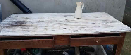 Photo of free Vintage oak table (Cabinteely) #1