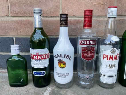 Photo of free Empty Spirit Bottles (LE9) #2