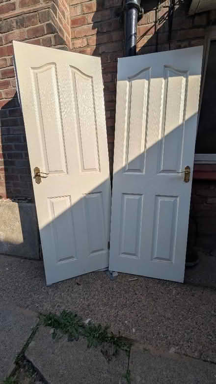 Photo of free White interior doors (Latchford WA4) #1