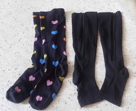 Photo of free Compression socks (2prs) (West Bedhampton) #1