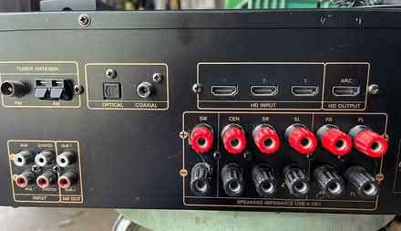 Photo of free pyle home theater receiver/speakers (holmes (patterson/pawling)) #2