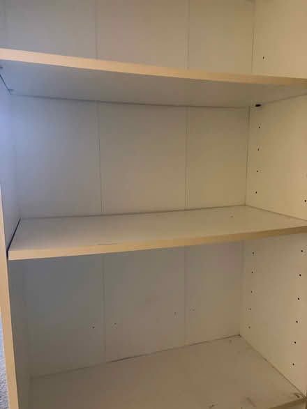 Photo of free 51/2 foot tall book shelf (Haverhill) #1