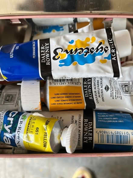 Photo of free Acrylic and water colour paints (Ipswich IP2) #1
