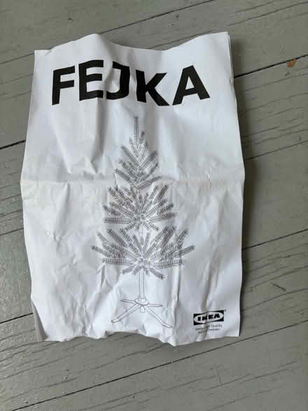 Photo of free 6’ Artificial IKEA Christmas Tree (City Center Danbury) #2