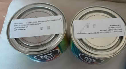 Photo of free 2 x tester pots of paint. 35l (Canning Town E16) #2