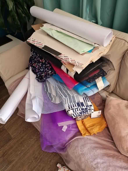 Photo of free Bundle of fabric & printed patterns (Cranbrook, Exeter EX5) #1