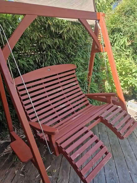 Photo of free Garden Swing Seat (Putney) #1