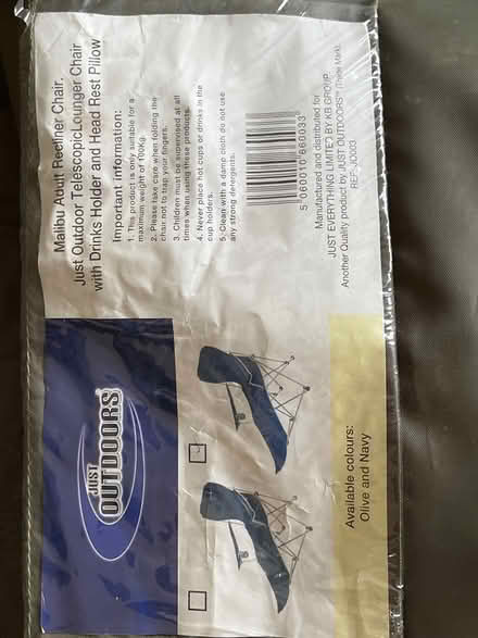 Photo of free Needs repair chair with foot rest (Shirley, Croydon) #3