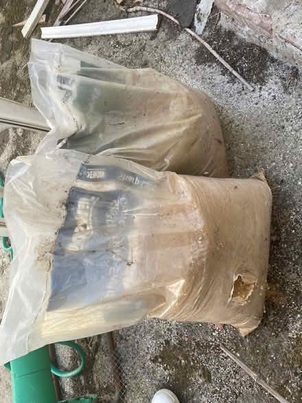 Photo of free bags of old sharp concrete sand (Chiswick W4) #3