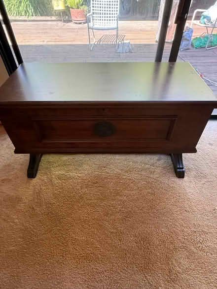 Photo of free Wood chest (San Rafael , peacock gap) #1