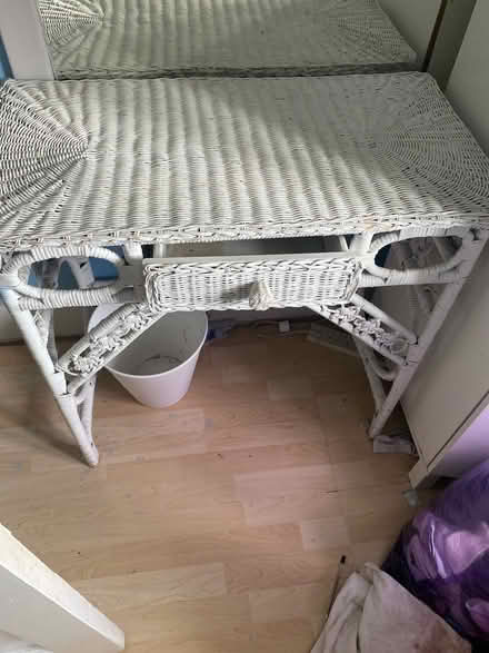 Photo of free Rattan desk (Crumlin) #2
