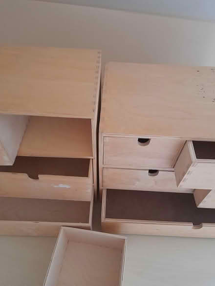 Photo of free IKEA 2 small wood drawer units (Chalfont St. Peter SL9) #2