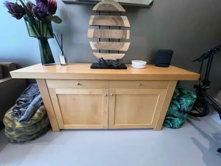 Photo of free Contemporary maple sideboard (Chiswick w43Eb) #1